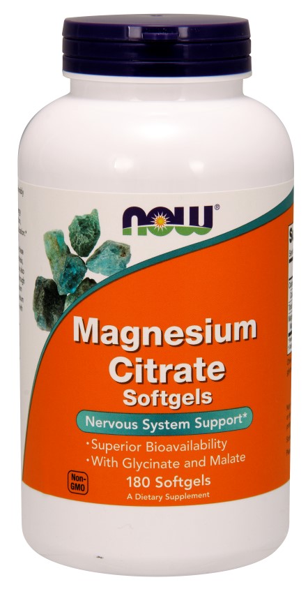 Now Foods Magnesium Citrate Softgels